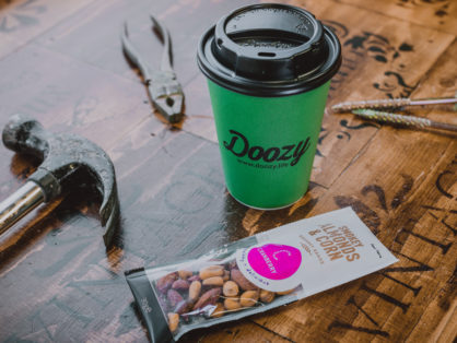 Healthy products and Doozy Coffee Cups