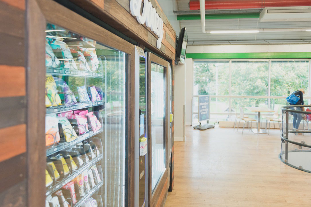 New forest leisure centre healthy vending