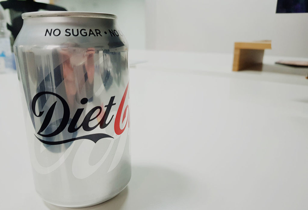 Diet Coke with Artificial Sweeteners