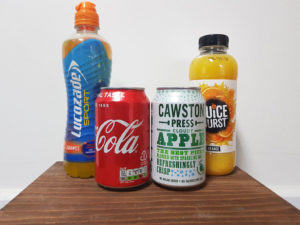 Traditional vs healthy vending drinks