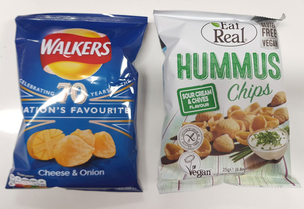 Eat real walkers compare healthy vending