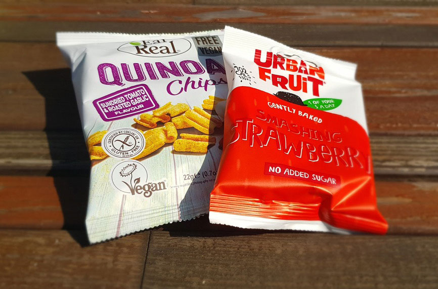 healthy vending snacks crisps and fruit