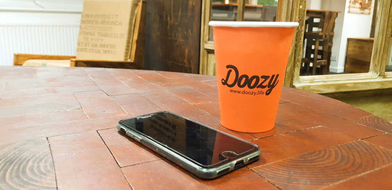 doozy cup from cashless vending machines