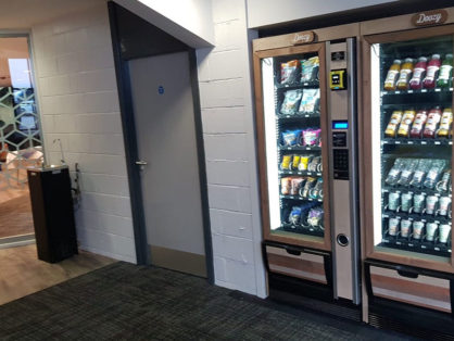 Healthy vending at Leeds University