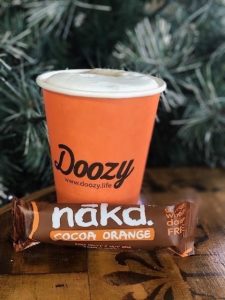 Nakd bar Christmas snack